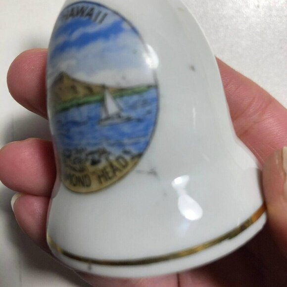 🛒 $9 Hawaii Bells Roses Salt and Pepper Shakers - Anco - Japan #0138 - Picture 5 of 6